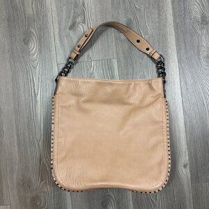 Jessica Simpson Nude Chain Strap Shoulder Bag